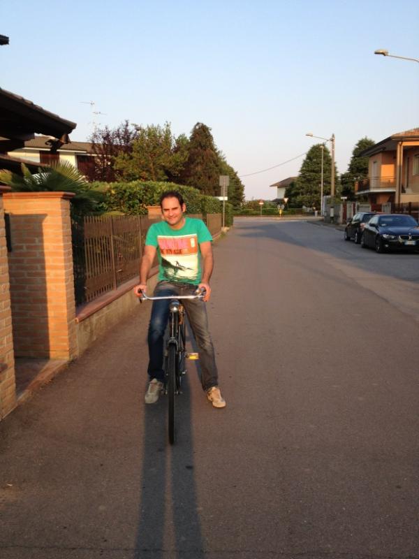ponzj's tweet photo. In bicicletta dopo anni http://t.co/PEywzLYD