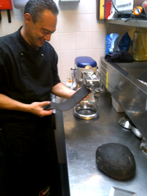 Vanavond huisgemaakte zwarte pasta!! #buoniamici #restaurant #hoofddorp