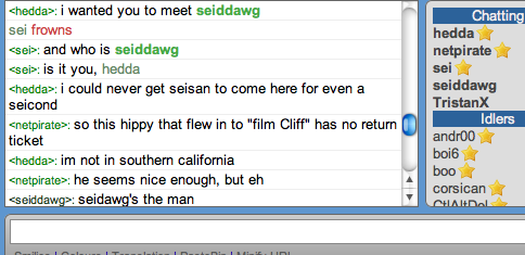 hughgrant's tweet photo. @samosoundboy I got called out pretty hard in the kchung chat room ;( http://t.co/lF2qWHa8