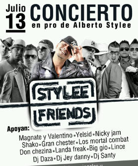 NickyJamPR's tweet photo. Este Julio 13 #StyleeFriends no te lo puedes perder ya tu sabe como vaaa #Fuimoooo. Tikects a domicilio 3122057035 http://t.co/XzMuYBnL