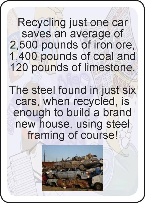 GArecycles's tweet photo. Car Recycling: Don't forget about it! Old cars in junkyards have a great purpose. Just take a look at the pic! http://t.co/qBgRw18a