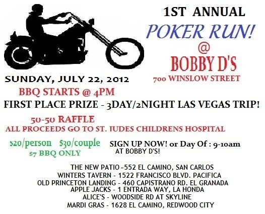 BobbyDs_RWC's tweet photo. Wanna win a trip to #Vegas? Join us for our 1st Annual #PokerRun &amp; enter the raffle! Plus all proceeds go to #StJudes! http://t.co/zKTvglKI