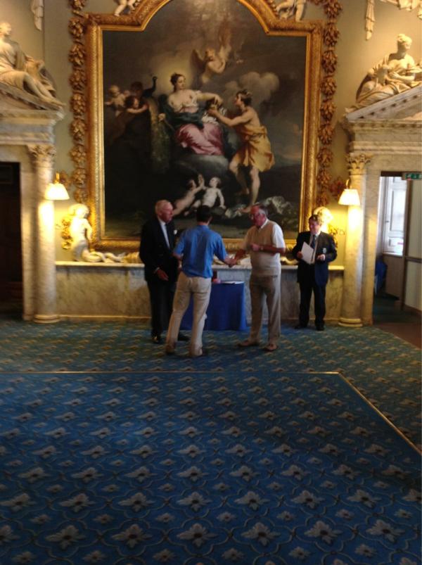 David Boote is the runner up