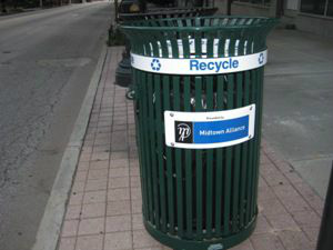 GArecycles's tweet photo. Look what's showing up in midtown Atlanta! Thanks Midtown Alliance/Greenprint (Urban Eco-District) &amp; City of Atlanta! http://t.co/Ln8poid2