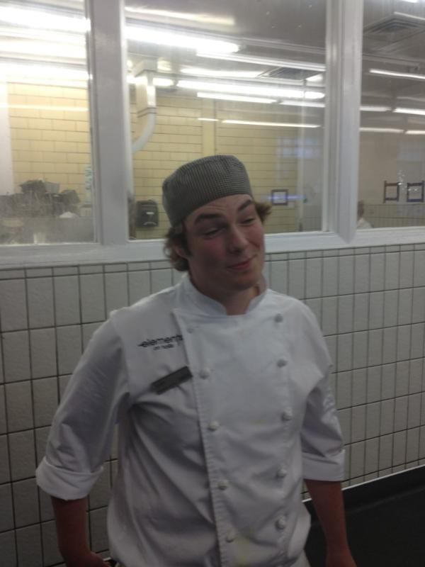 ElementsChef's tweet photo. This is Justin, he makes the brioche @elementshollis. He's #bomb. http://t.co/lIdlupAz
