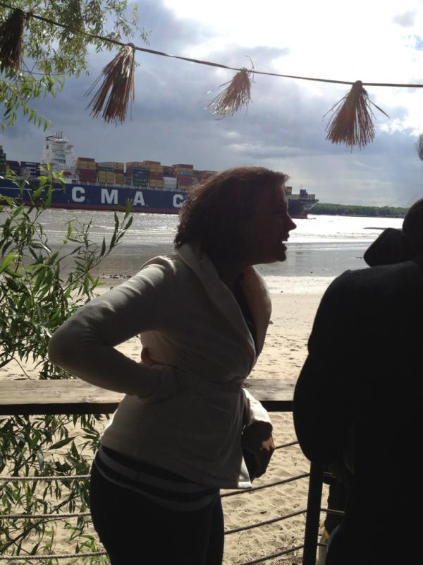 Ljenka's tweet photo. @lisa_buchholz  and the big boat #lndr http://t.co/s1jXhOlP