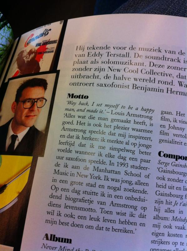 Yes. @Benjamin_Herman in <a href="/parkmagazine/">PARK Magazine</a> over L. Armstrongs motto. Hele stuk leuk btw.