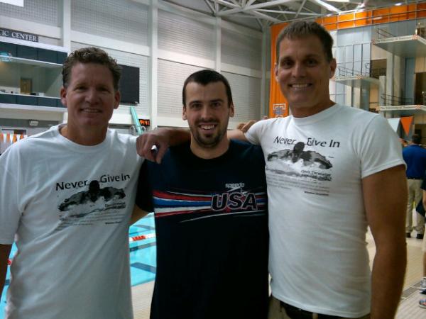 Never Give In...and never let Kredich wear a XS shirt again!