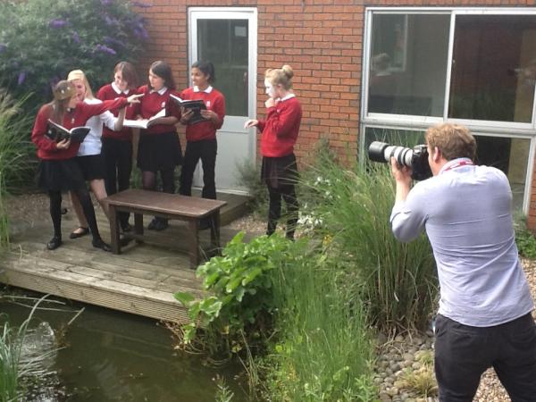 LongFieldMelton's tweet photo. Macbeth scene for our new prospectus and website http://t.co/jvUvusAB