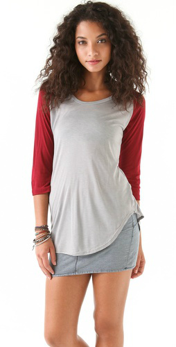 healybea's tweet photo. LNA Baseball Tee now in!! A must have for your summer collection!! #shopHealyBea http://t.co/yX35wkp7