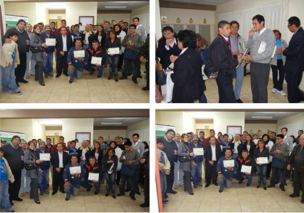 OA4P's tweet photo. Certificación de los participantes en el Curso para Radioaficionados en la Región Callao http://t.co/zqeim1hV