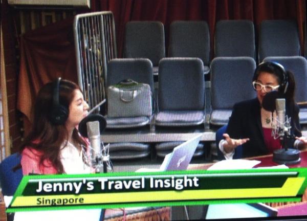 MorningSpecial's tweet photo. Jenny's Travel Insight 함께하고 있습니다! 오늘은 Singapore 에 대해 이야기해 보고 있어요~ 음식에 대해 소개하는 Jenny cho :) http://t.co/MhbuRqdI