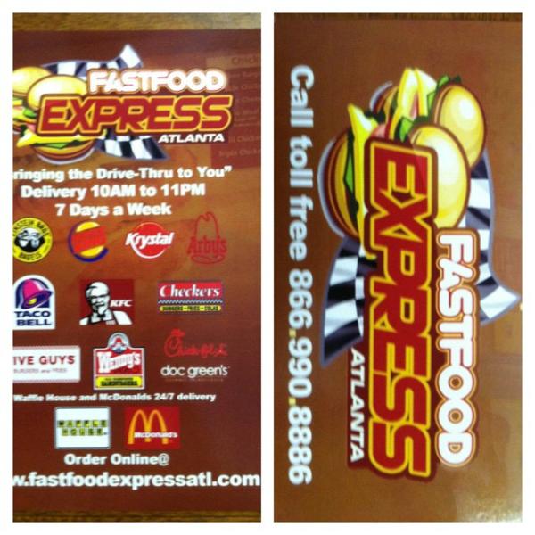 FastFoodATL's tweet image. Tweet #FastFoodExpress and tell us what you would like to see in our restaurant selection.
