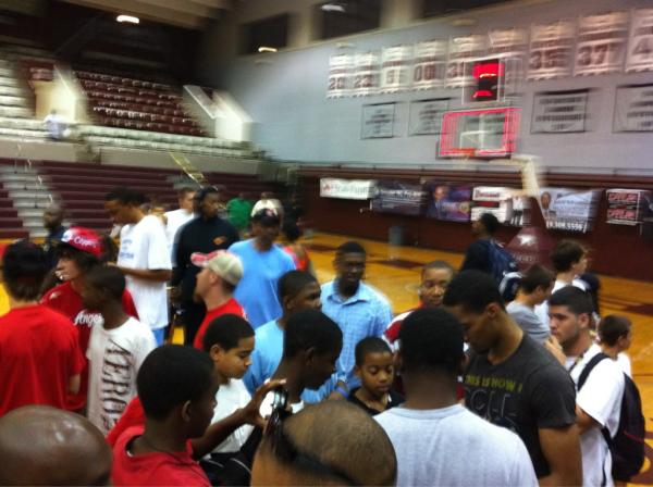 InsideCarolina's tweet photo. Tokoto's fan club at the #ncproam http://t.co/SjD34OJ1