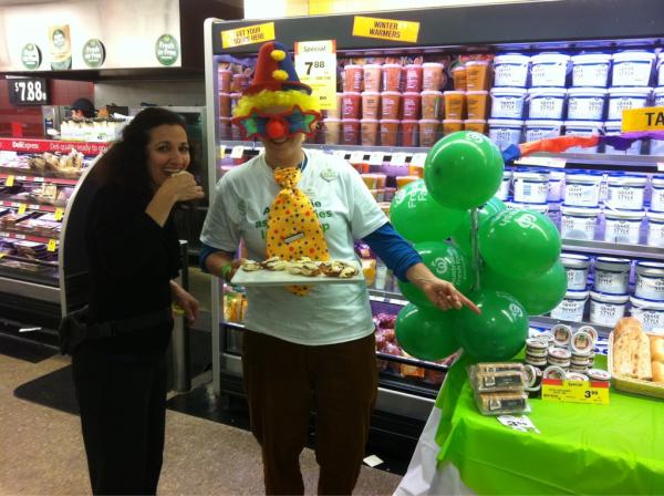 StantonAdam's tweet photo. Mt View pushing cheese &amp; quince paste at deli fresh fair!@JLudbrooke @KWhiffin @tjeerdjegen #woolworthsfreshfair http://t.co/SgCHbCxU