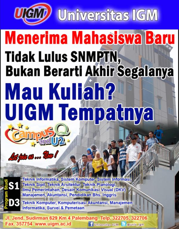 univ_igm's tweet photo. Kegagalan adalah Kesuksesan yang tertunda http://t.co/0g2nd0uw