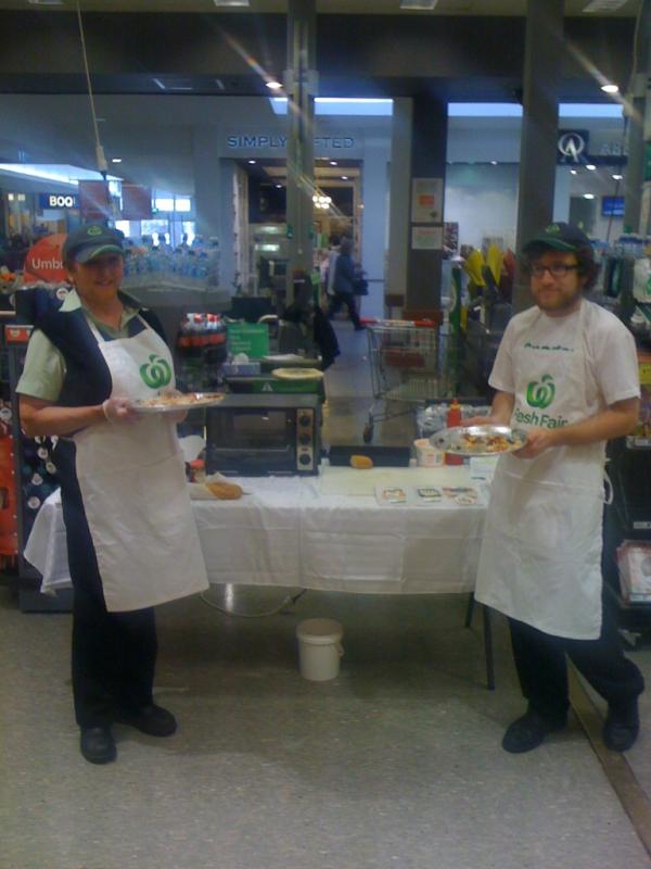 siansdad's tweet photo. @tjeerdjegen maureen's wow delicatessen pizza is a hit! #4359floreat http://t.co/2CeiXhb1