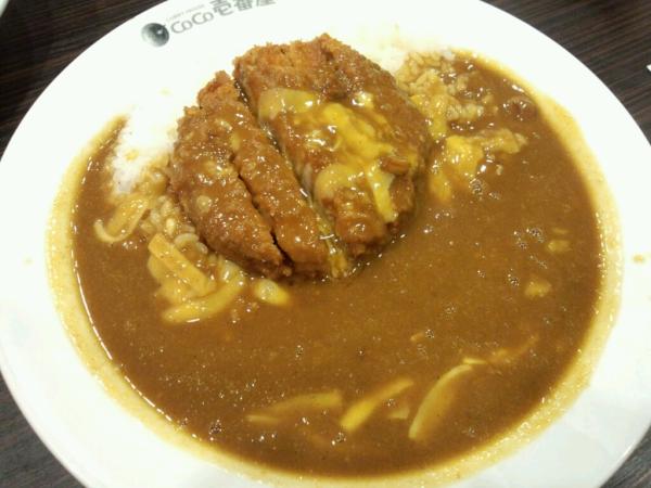 adogcojp's tweet photo. COCO壱～♪うまうま(≧▽≦)腹カンカン!!!! http://t.co/Fap4dz27