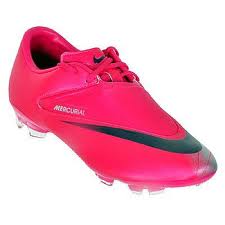 nike mercurial rosa e branco