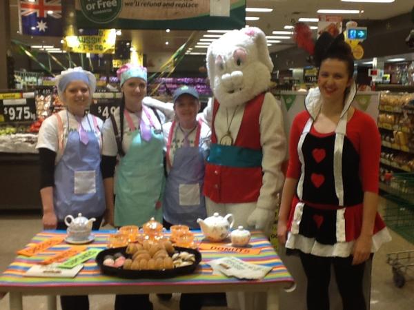 ashcoorils's tweet photo. Mad Hatters tea party at Fairy Meadow today #australiasfreshfoodpeople @krisricho @XpressWoolies http://t.co/QTGadt2H