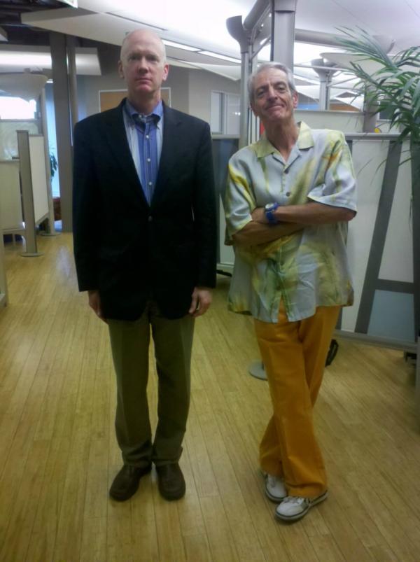 GregLoh's tweet image. Casual Friday at @EMAtalkhuman reveals fashion chasm between PR and adv @johnfavalo #EMAgency