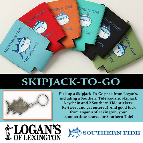 LogansOfLex's tweet photo. We're giving away a Skipjack-To-Go pack from Southern Tide today! Follow us &amp; retweet this post to be entered. http://t.co/AbEPhDNm