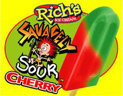 Happy #Friday13th everyone.. Break the norm and try a Savagely Sour Bar from Rich's Ice Cream..#WeDareYou