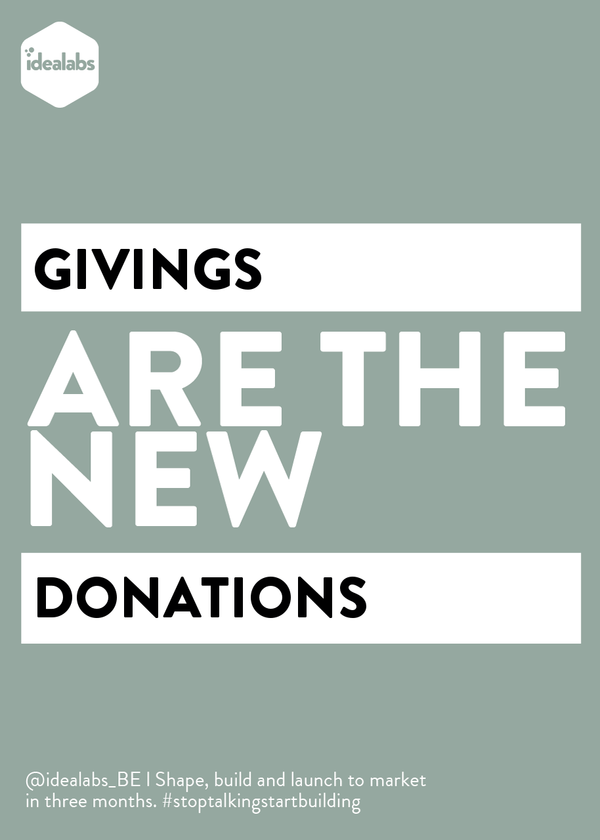 easygivingdotco's tweet photo. 'Givings are the new donations' - Get creative and make your own on http://t.co/JYxrsnrD! http://t.co/oOKpkvEd