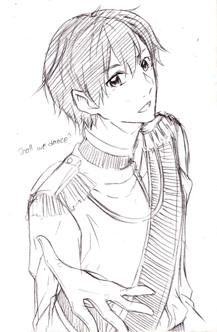 baru jadi sketchnya doang =w= @azurasabilah 