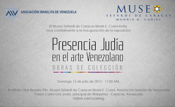 MuseoSefardiCCS's tweet photo. Invitación http://t.co/3xrsD8NO