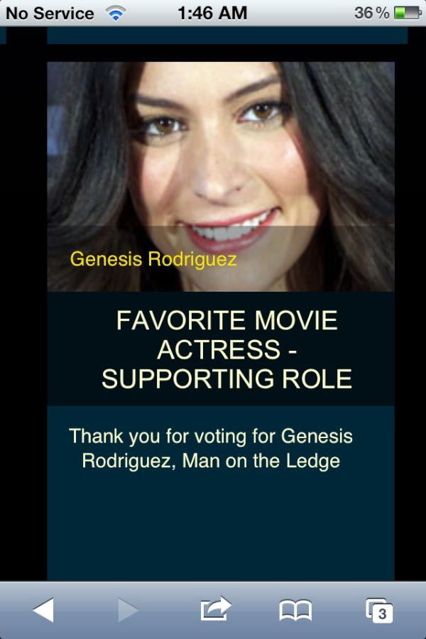 Mimi1491's tweet photo. Go vote dammit! 😄 @genirodriguez @AlmaAwards 2012 @Teamo_GenesisR @genigroup @Genirodriguez_F @Geni_Mari RT 💗 http://t.co/jroR8Z3G