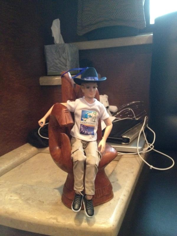 codysimpsondoll's tweet photo. Cowboy Cody Doll in Houston http://t.co/TmurcPCw