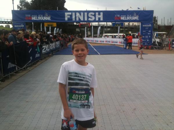RunMelbourne's tweet photo. First place for the 3km run!!!!!!! http://t.co/1UzOEWSE