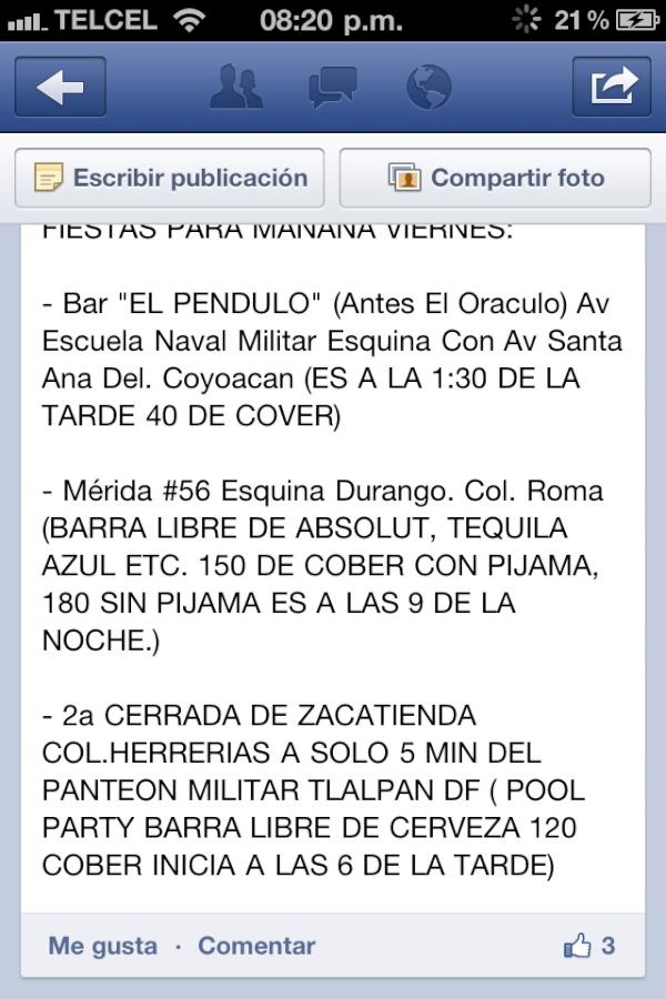 pedadf's tweet photo. Ya estan las pedas para hoy viernes http://t.co/4CbdEg19