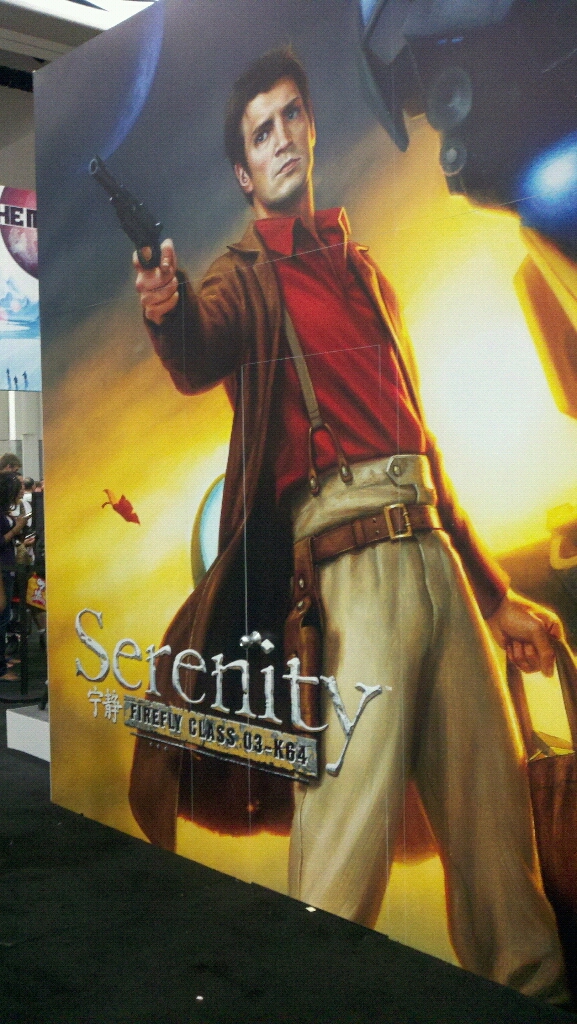 #Firefly pic in the convention hall. <a href="/NathanFillion/">Nathan Fillion</a>