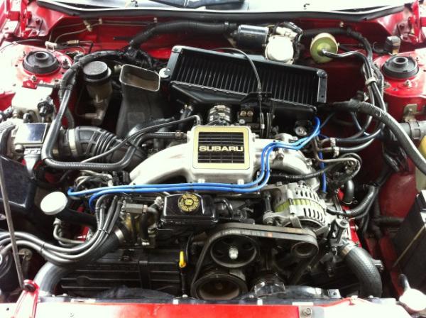 gosson_on_fire's tweet photo. My MY87 Vortex is now intercooled. An early birthday present for Thursday, it will be 25! #SubaruVortex #SubaruXt #EA82 http://t.co/byeCp7Qx
