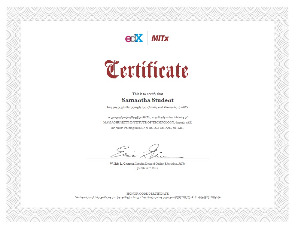 Edx On Twitter Want A Certificate From At Mitnews At Harvard Or