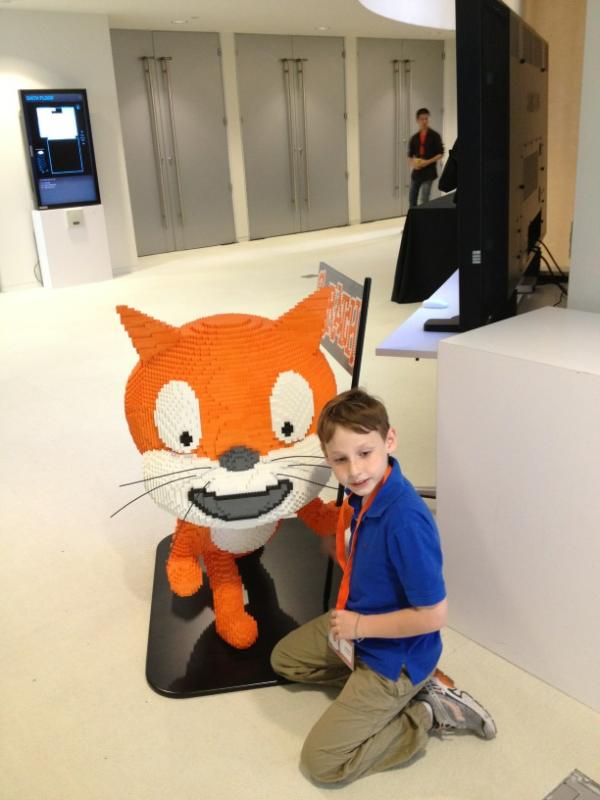 AndrewKardon's tweet image. So excited for #scratchmit2012 Jason&apos;s all ready for his presentation tomorrow.