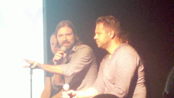 LifeWayKeith's tweet image. Listening to @macpowell &amp;amp; the guys of @thirdday talk about their new album.