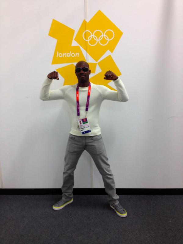 kimcollins100m's tweet image. Live @London2012