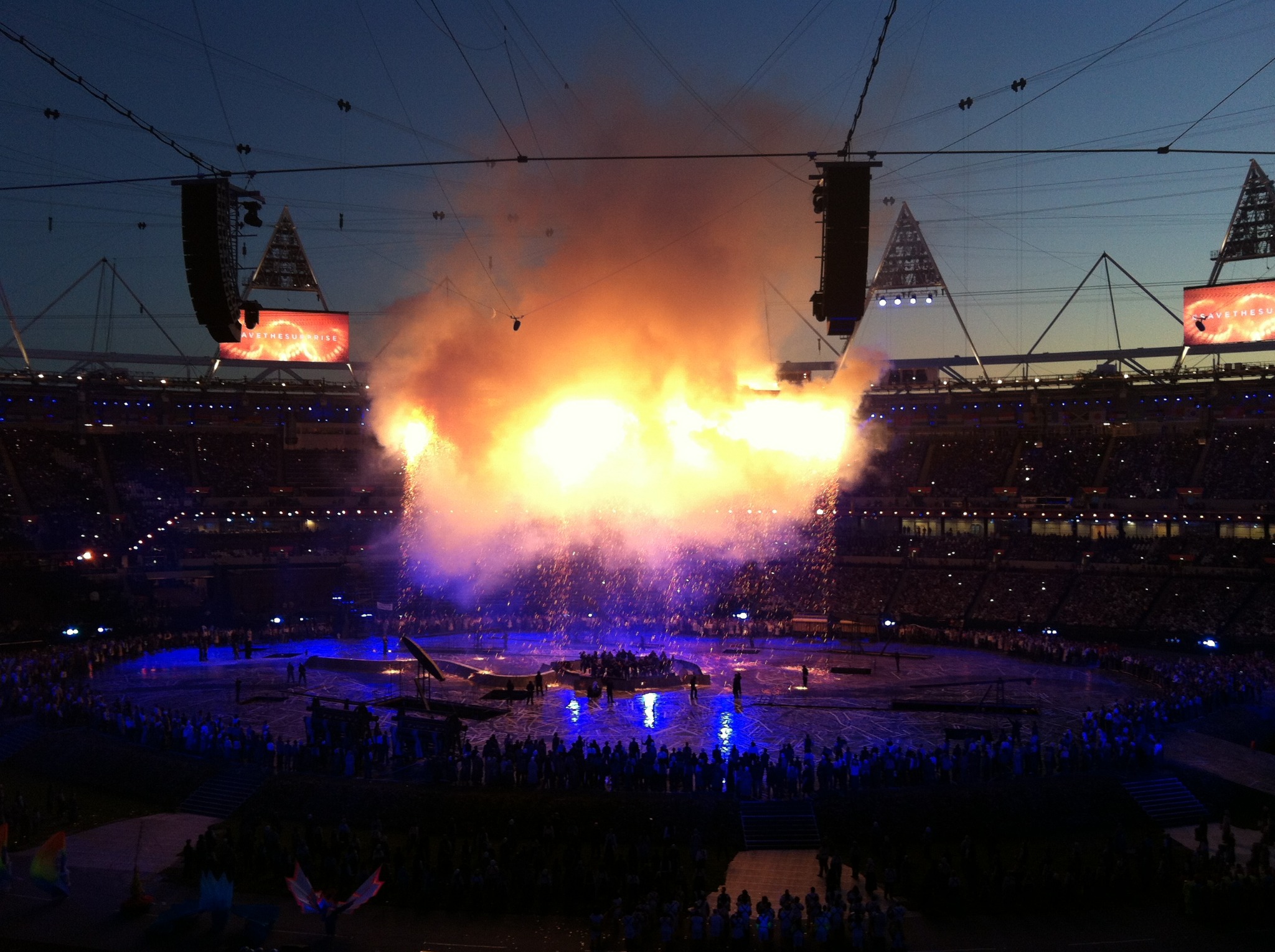 Olympic Rings London 2012