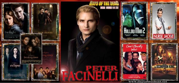Peter Facinelli added to Chicago Days Of The Dead. daysofthedead.net @peterfacinelli