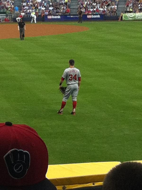 saintbaseball6's tweet photo. Bryce harper http://t.co/rLNxSFZv