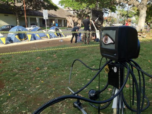 hdoug's tweet image. Off Art After Dark #OAAD taking shape across @HonoluluMuseum