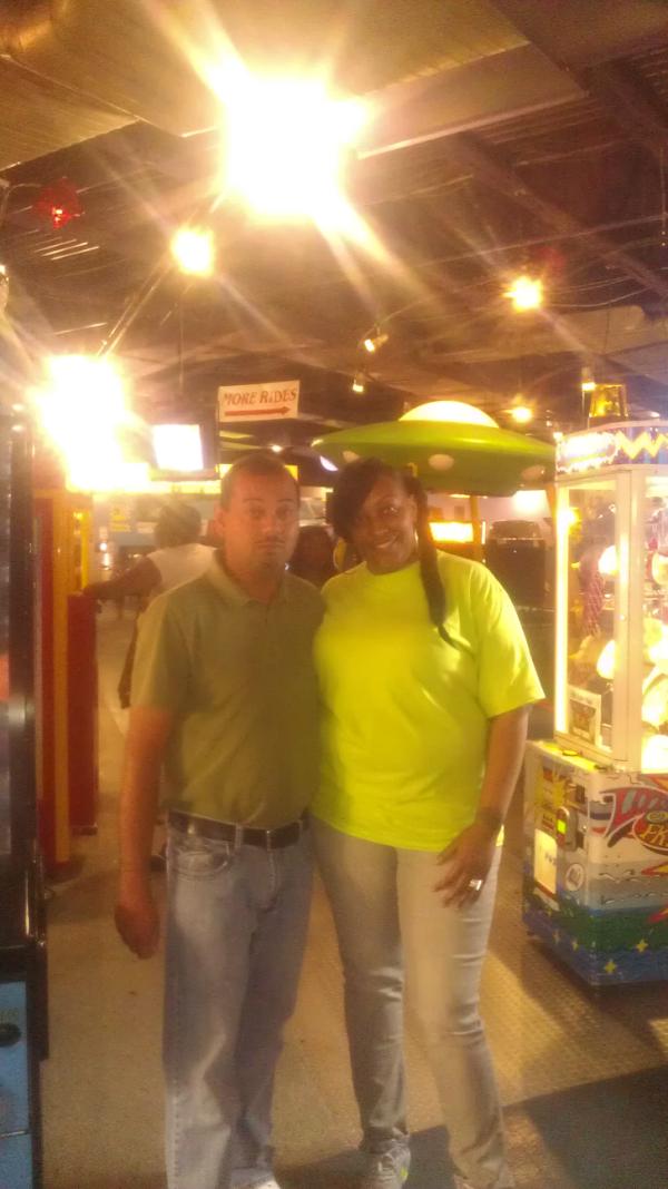 michaelbobsfl's tweet photo. Me and my wife Vivian is a great time in NYC lol http://t.co/KcKvLEXc