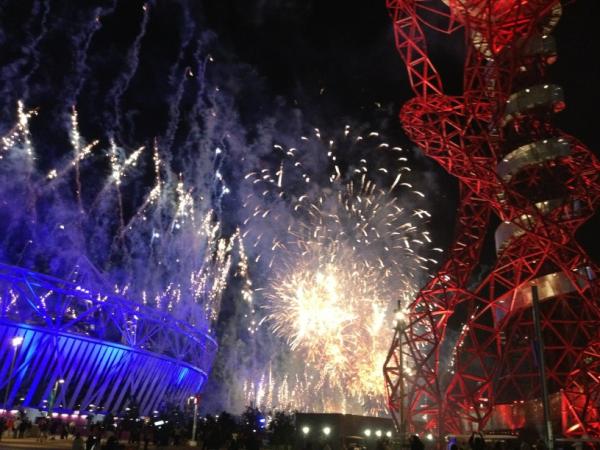 jonilind's tweet image. Pyrotechnics shower. So happy it's started!!