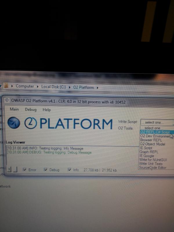 Thanks for the O2 Training <a href="/DinisCruz/">Dinis Cruz</a>  -- Michael Hidalgo (<a href="/michael_hidalgo/">Michael Hidalgo</a>)