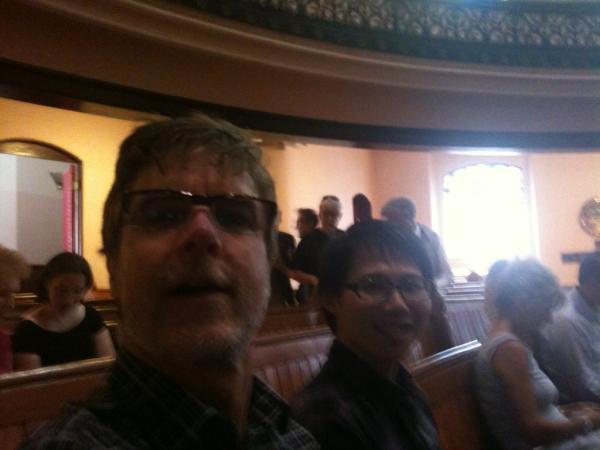 docdanmac's tweet image. Waiting for the show - Anne-Marie in the magic flute