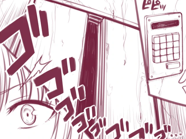 @h_sakura 真相到達おめでとうございます!扉の向こうへ歩んでいく所を背後から描こうかと思ったのですが、何やらこれで終わりではないようなので、次回へと引く形にしてみました。(でも先生があまり映っていないので、描き直すかもしれません) 