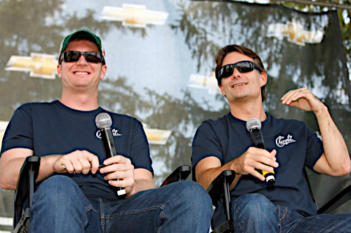 JeffGordonWeb's tweet image. "I'm real pleased with the car." Read the @IMS press conference transcript here: jeffgordon.com/news/news.php?…. #NASCAR #Team24